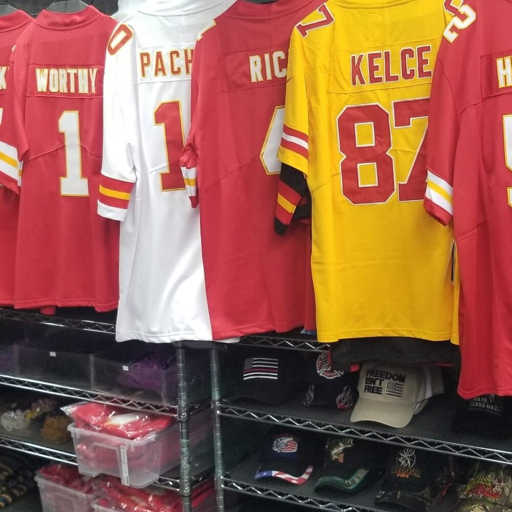 KANSAS CITY CHIEFS STITCHED FOOTBALL JERSEYS